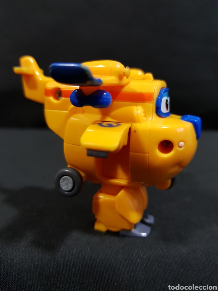 Figuras de acci&oacute;n: Figura transformable Donnie Mec&aacute;nico Super Wings Transform-A-Bots Disney Pixar Aviones - Foto 7