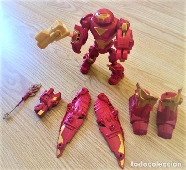 Figuras de acci&oacute;n: ROBOT ROJO #B1916 HULKBUSTER TRANSFORMABLE CON ACCESORIOS - ALTO 18 a 22 cms - Foto 1