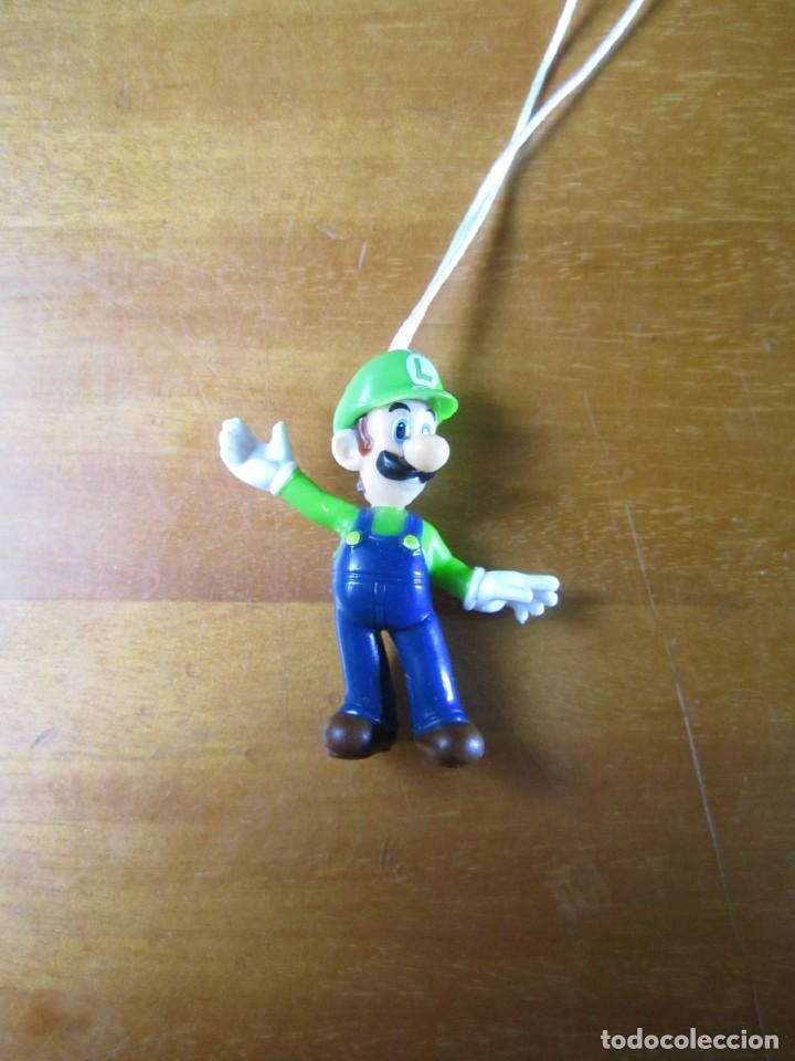 Figuras de acci&oacute;n: Colgante Mario Bros - Luigi - Foto 5