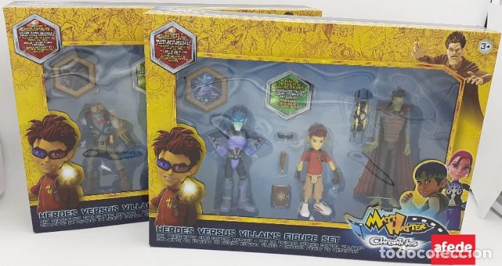 Figurines d'action: SET DE FIGURAS DE MATTHATTER CHRONICLES EN CAJA ORIGINAL