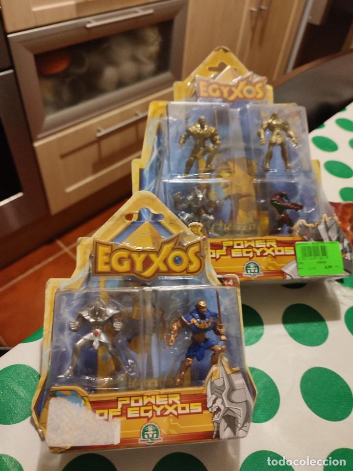 Figurines d'action: Lote 2 blister sin abrir. Power of Egyxos. Giochi preziosi