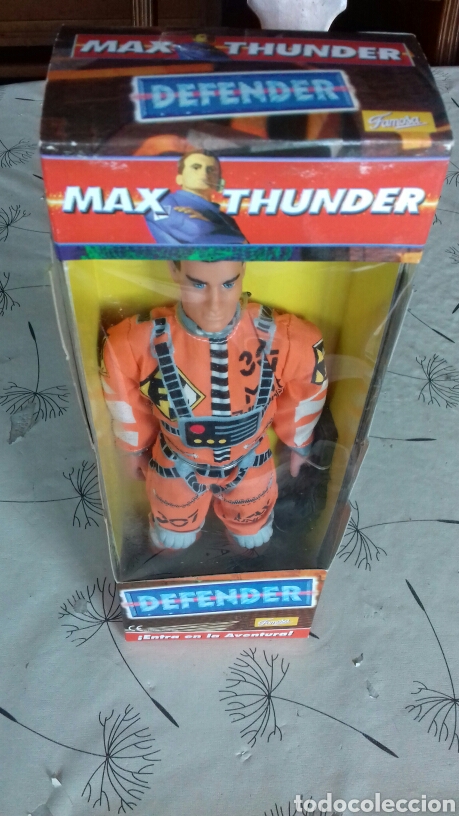 Figuras de acci&oacute;n: Max Thunder Defender (tipo Action Man). Famosa. - Foto 2