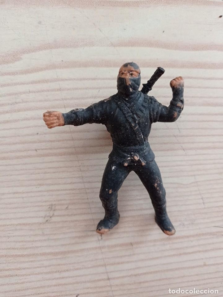 Figuras de acci&oacute;n: Figura Goma Ninja Negro - Foto 1