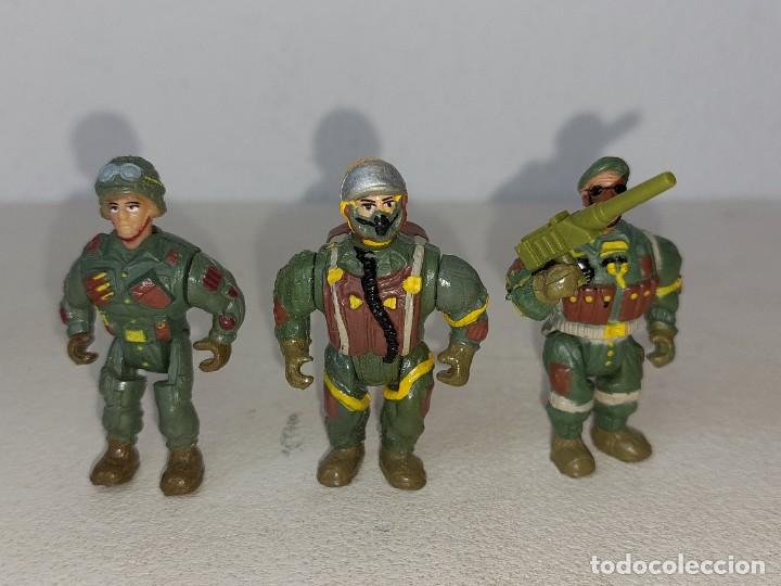 Figuras de a&ccedil;&atilde;o: LOTE DE 5 FIGURAS MILITARY MUSCLE MEN AIR ASSAULT ORIGINAL TOY MAKERS SAN FRANCISCO A&Ntilde;OS 90