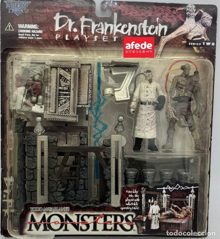 Figuras de acci&oacute;n: DR.FRANKENSTEIN PLAYSET SERIES TWO DISTRIBUIDOR INOVAC-RIMA, EN SU CAJA ORIGINAL