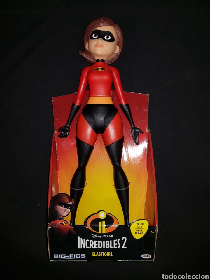 Actionfiguren: Figura articulada 43 cms Big Elastigirl Incre&iacute;bles Incredibles 2 Jakks Pacific 2018 Disney Pixar