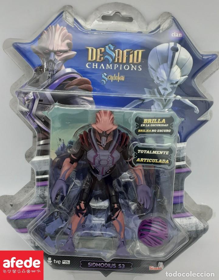 Figurines d'action: DESAFIO CHAMPIONS SIDMODIUS S3, DISTRIBUIDOR SIMBA EN CAJA ORIGINAL