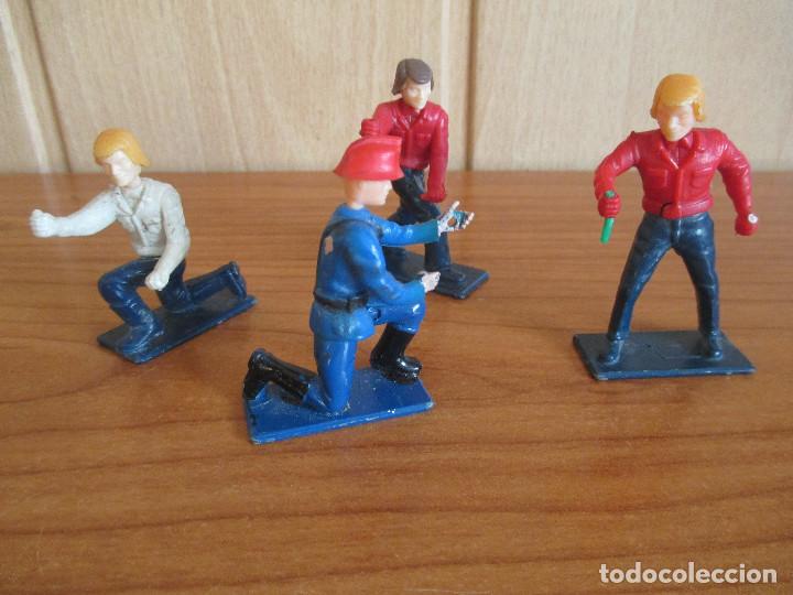 Figuras de acci&oacute;n: GUISVAL: LOTE 4 FIGURAS VARIADAS EN METAL - Foto 1