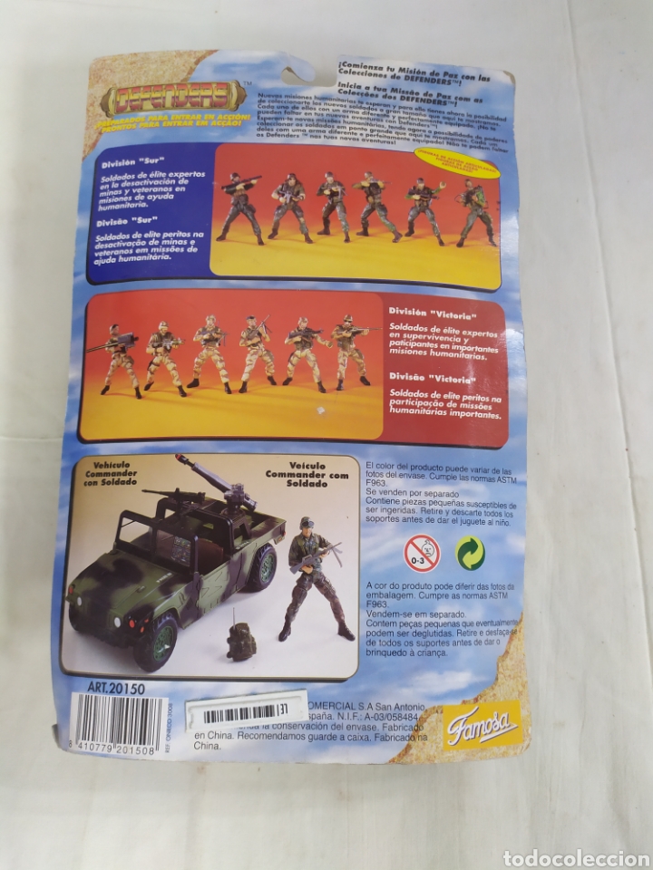 Figuras de acci&oacute;n: Defenders de Famosa - Foto 2