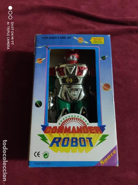 Figuras de acci&oacute;n: robot commander con su caja 26 cm - Foto 14