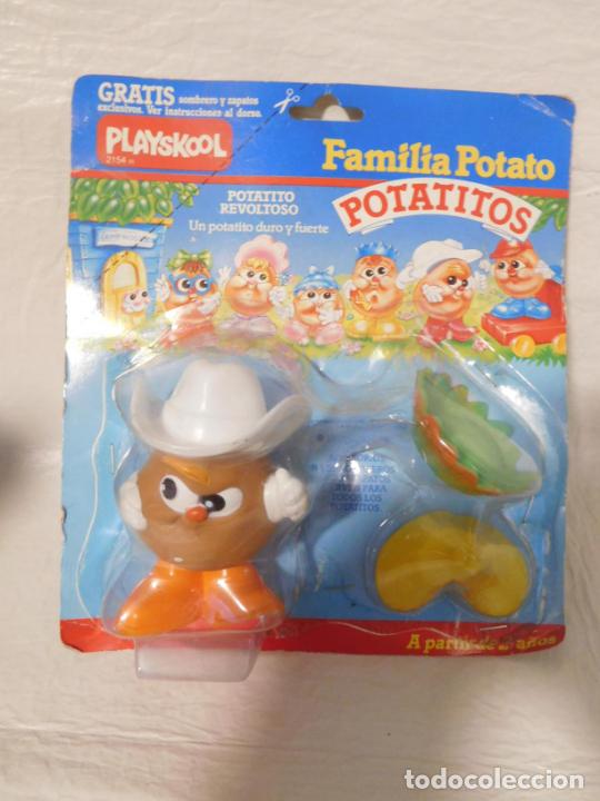 Actionfiguren: Familia Potato Los Potatitos de Playskool. Potatito Revoltoso. A&ntilde;os 80.