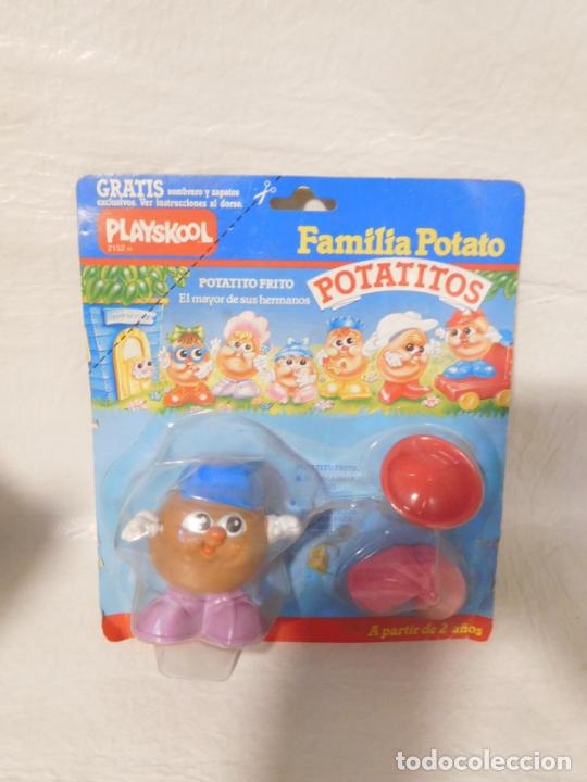Actionfiguren: Familia Potato Los Potatitos de Playskool. Potatito Frito. A&ntilde;os 80.