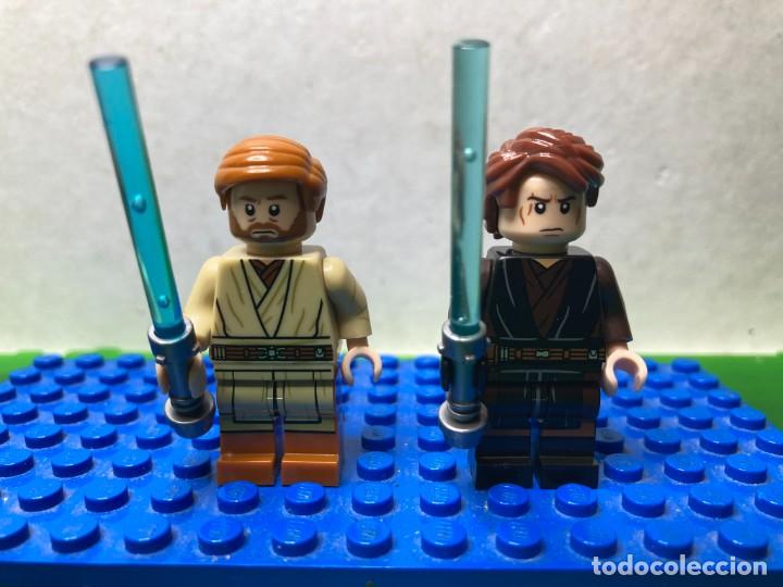 Figuras de acci&oacute;n: Minifiguras Star Wars - Anakin y Obi-Wan - Foto 1