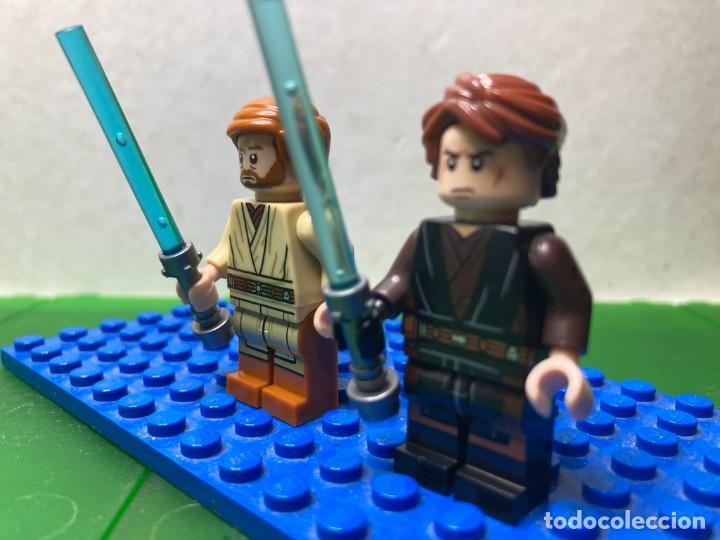 Figuras de acci&oacute;n: Minifiguras Star Wars - Anakin y Obi-Wan - Foto 2