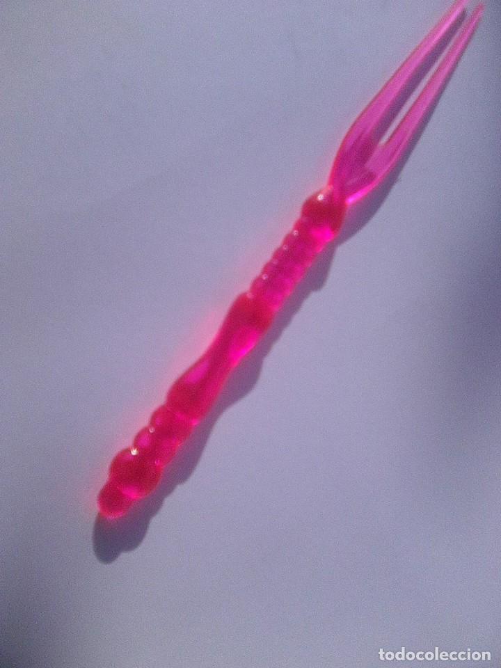 Figuras de acci&oacute;n: Vara de poder en rosa - 11 cms - ideal mego, Geyperman, Big Jim... - Foto 1