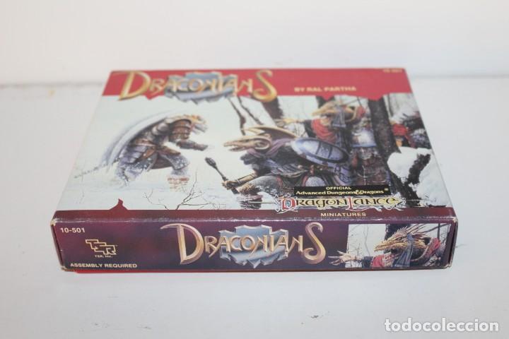 Figuras de acci&oacute;n: DRACONIANS DRAGON LANCE PARTHA 1989 - SIN PINTAR - Foto 2