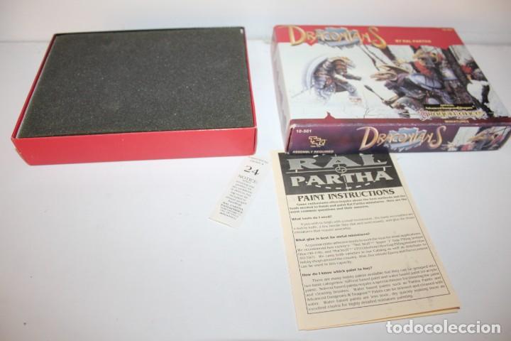 Figuras de acci&oacute;n: DRACONIANS DRAGON LANCE PARTHA 1989 - SIN PINTAR - Foto 7