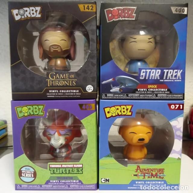 Figuras de acci&oacute;n: Lote 4 Funko Dorbz Distintas Colecciones
