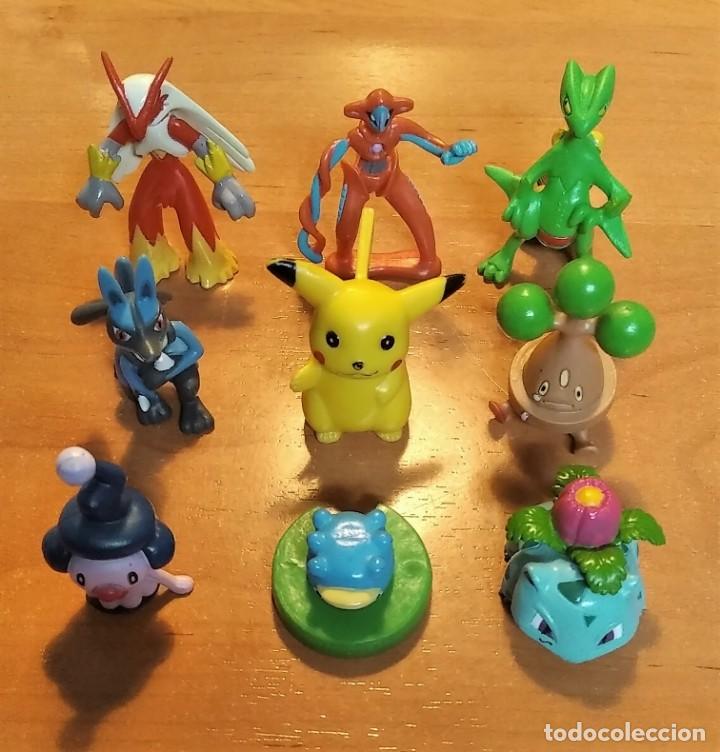 Figurines d'action: LOTE 9 MU&Ntilde;ECOS GOMA POKEMON