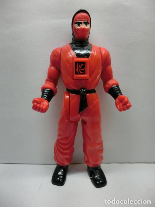 Figuras de acci&oacute;n: FIGURA KARATE FIGHTERS RED NINJA 1994 MB - Foto 1