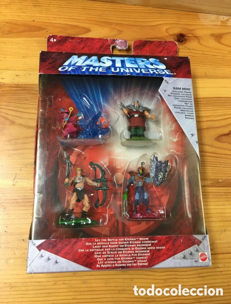 Figuras de acci&oacute;n: M&aacute;ster del universo de Mattel