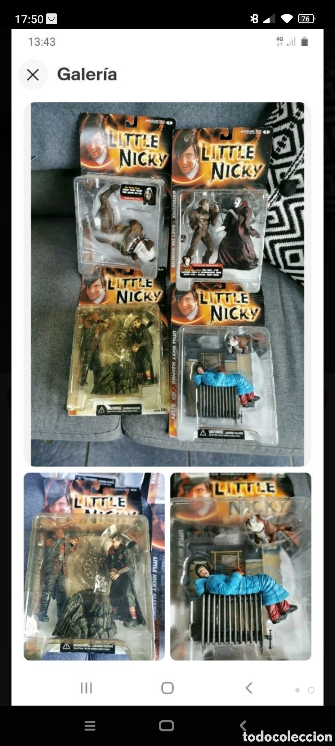 Figuras de acci&oacute;n: Colecci&oacute;n figuras littlr Nicky