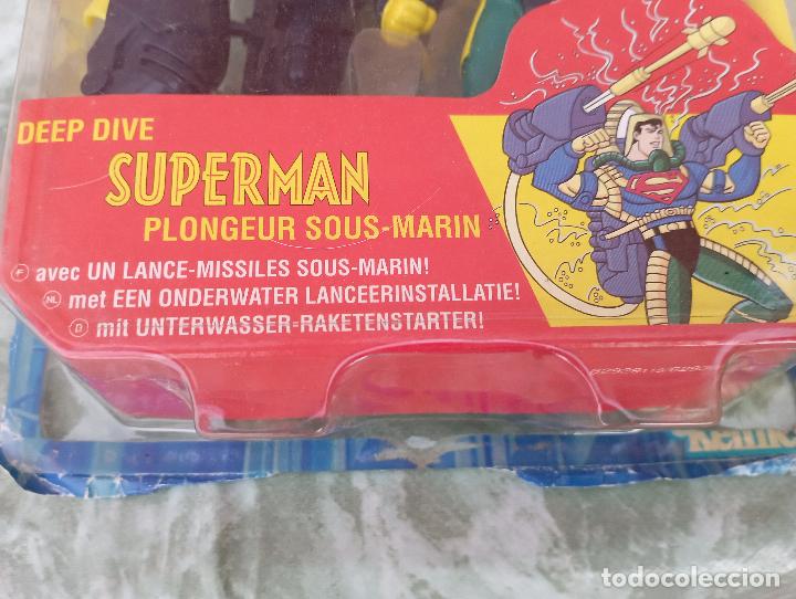 Figuras de acci&oacute;n: SUPERMAN LANZA MISILES SUBMARINO, KENNER. - Foto 2