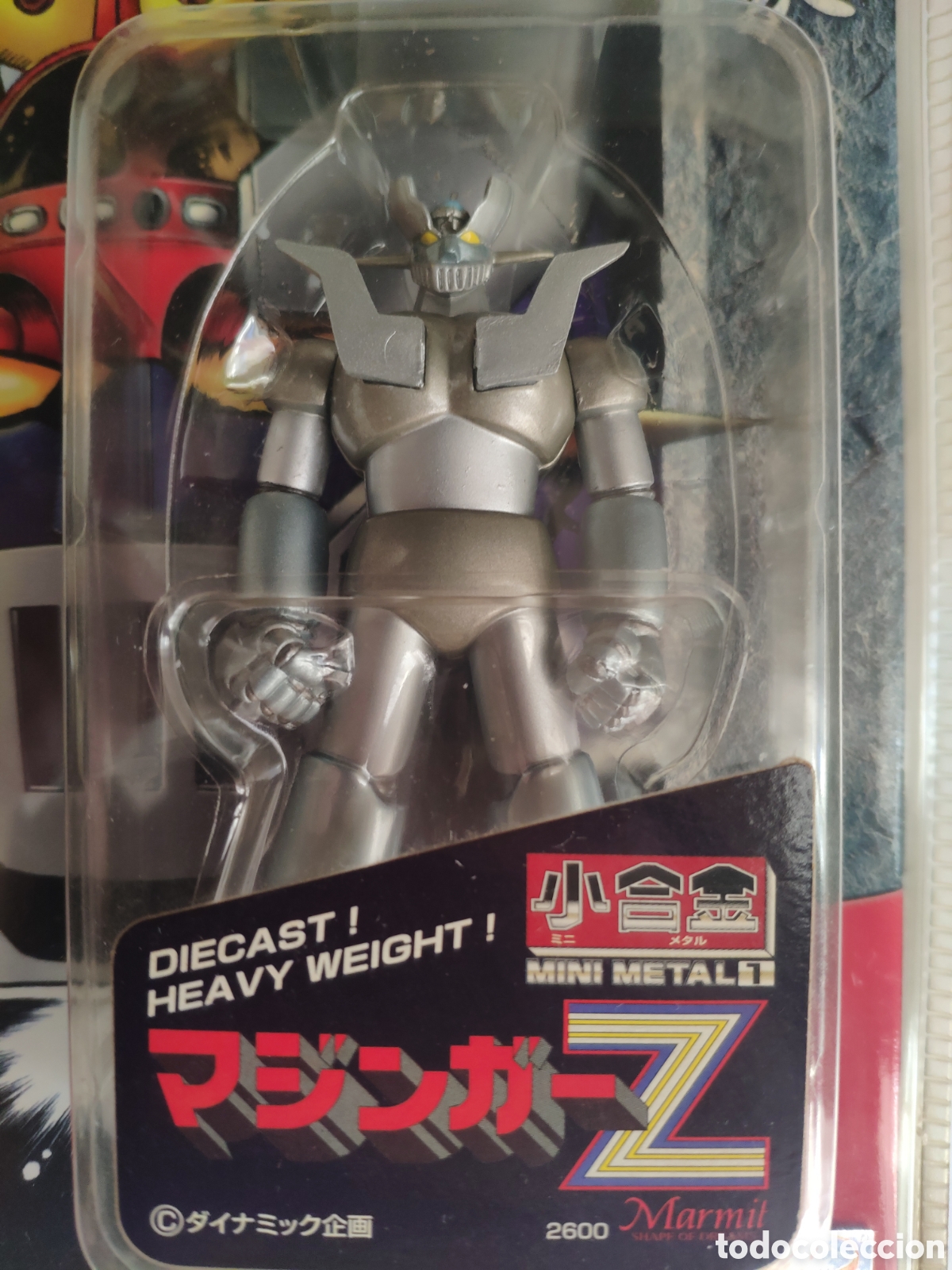 Figuras de acci&oacute;n: Mini Mazinger z de Marmit versi&oacute;n limitada plata y oro - Foto 1