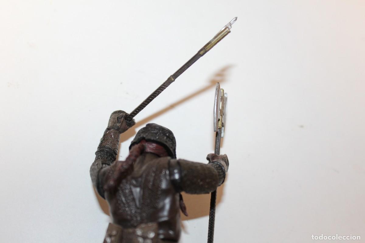 Figuras de acci&oacute;n: 2 FIGURAS EL SE&Ntilde;OR DE LOS ANILLOS - GIMLI Y LEGOLAS - MARVEL 2002 - Foto 4