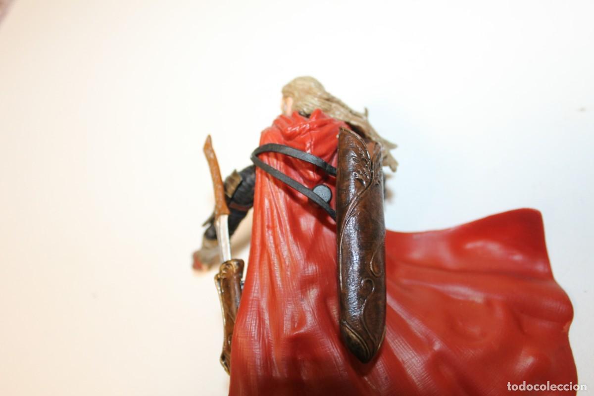 Figuras de acci&oacute;n: 2 FIGURAS EL SE&Ntilde;OR DE LOS ANILLOS - GIMLI Y LEGOLAS - MARVEL 2002 - Foto 8