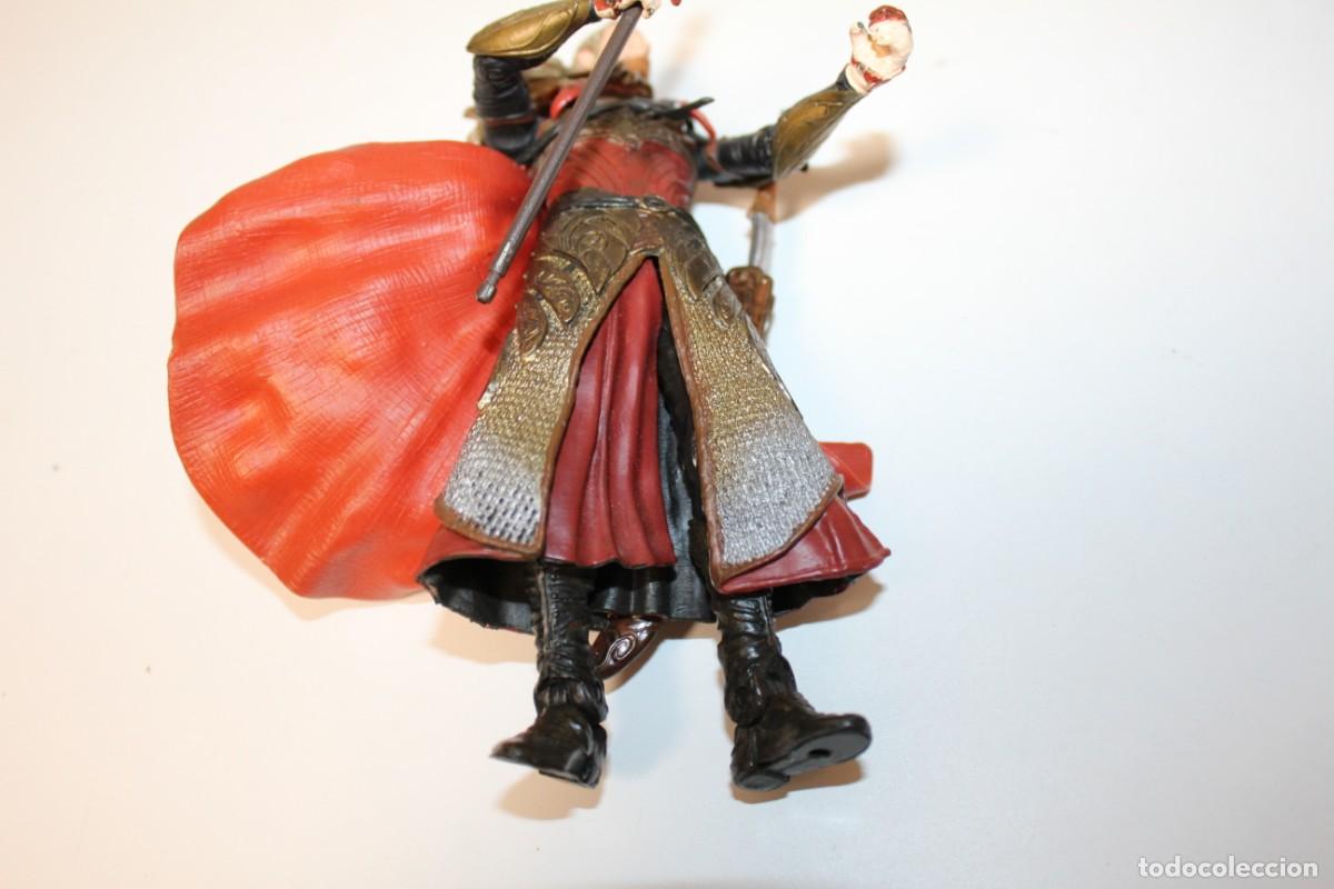 Figuras de acci&oacute;n: 2 FIGURAS EL SE&Ntilde;OR DE LOS ANILLOS - GIMLI Y LEGOLAS - MARVEL 2002 - Foto 9