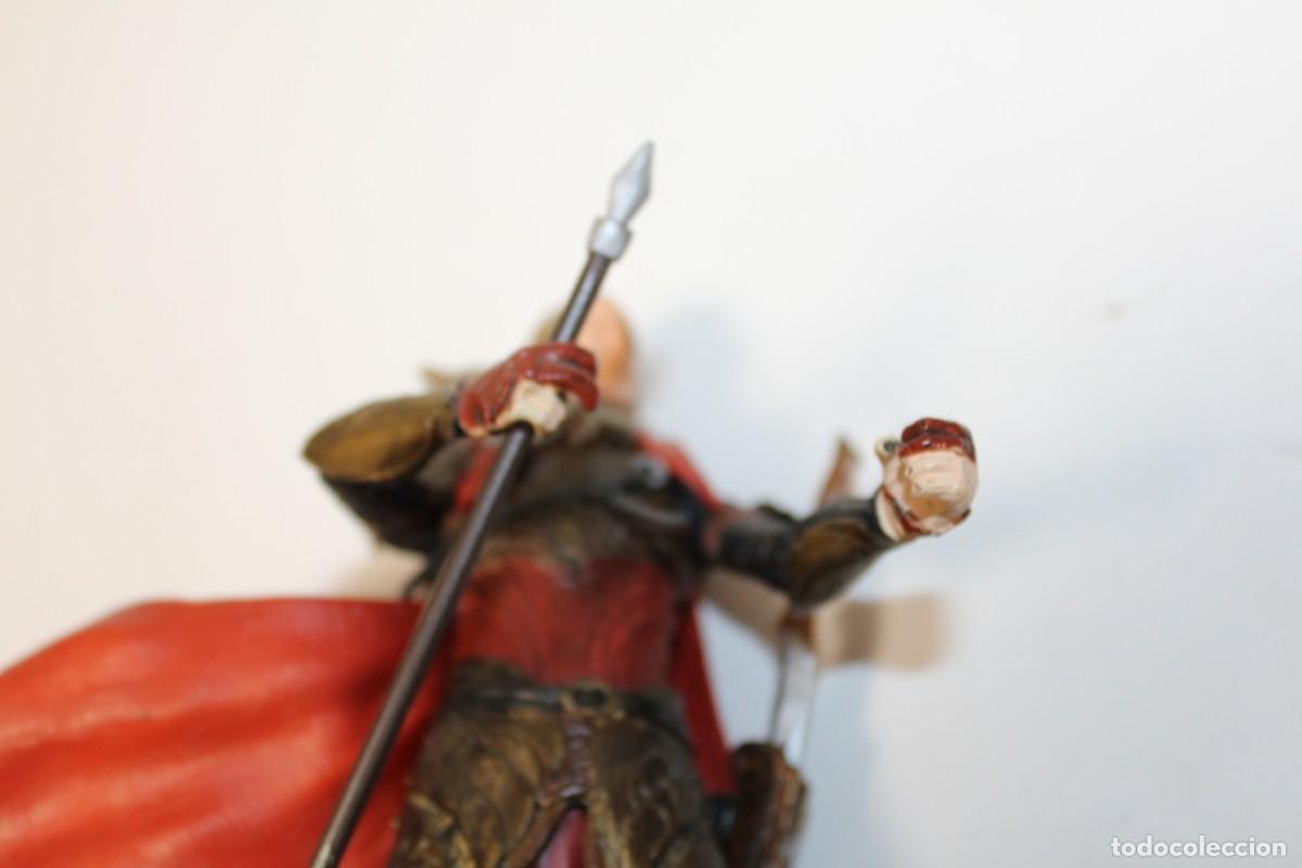 Figuras de acci&oacute;n: 2 FIGURAS EL SE&Ntilde;OR DE LOS ANILLOS - GIMLI Y LEGOLAS - MARVEL 2002 - Foto 10