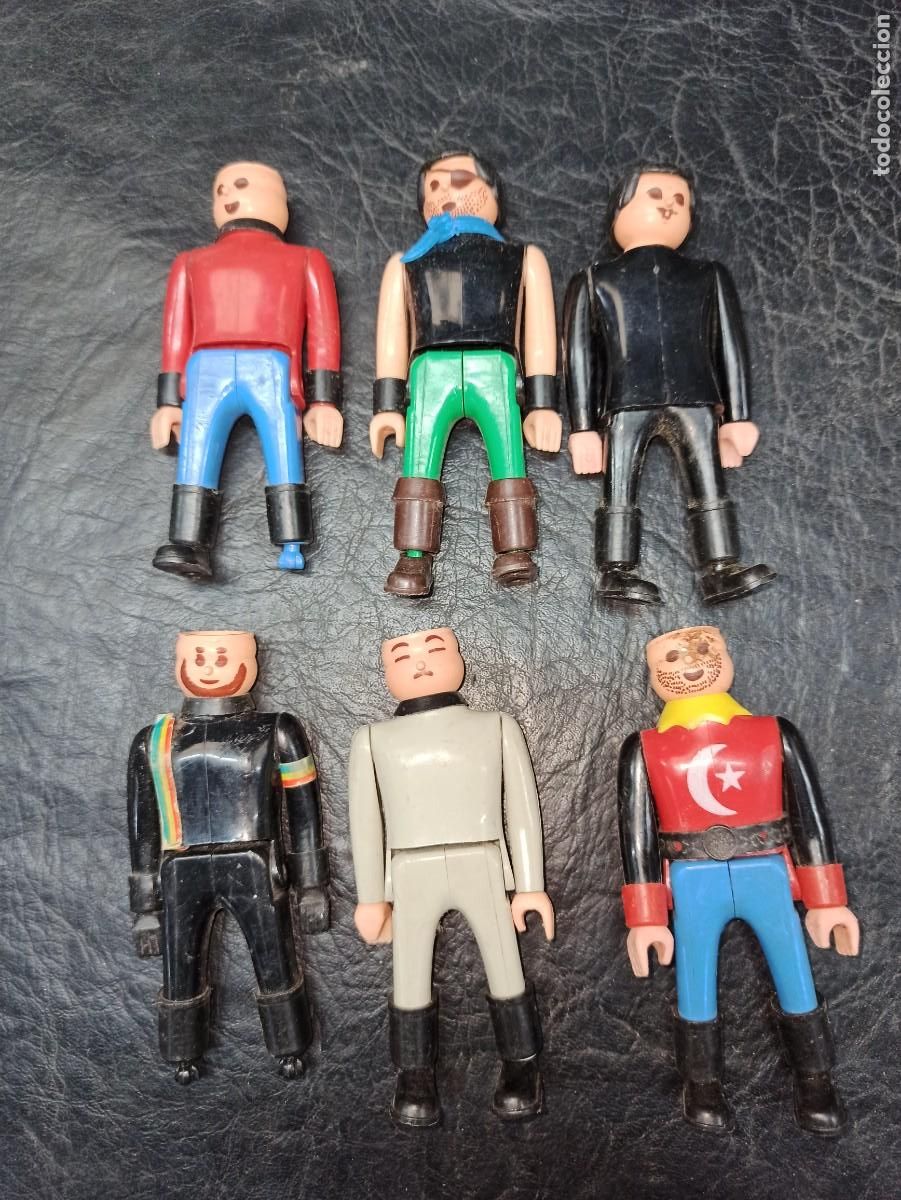 Figuras de acci&oacute;n: Conjunto 6 mu&ntilde;ecos Playmobil. JUG - Foto 1