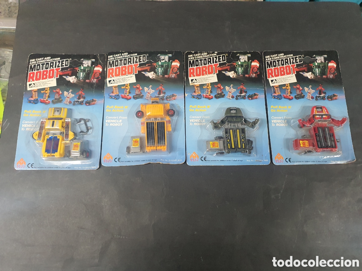 Figuras de acci&oacute;n: 4 robot motorized bootleg. - Foto 1