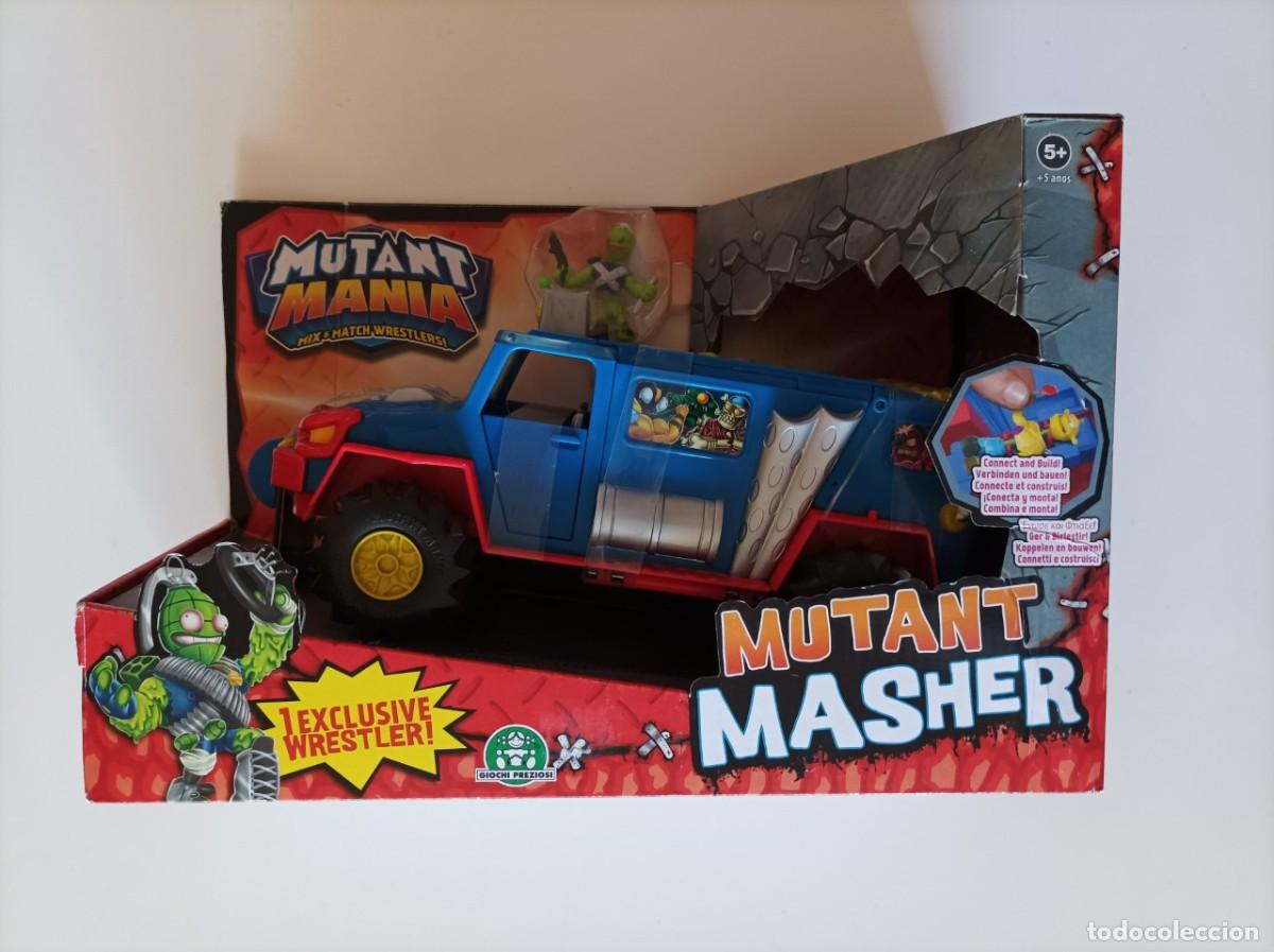 Figurines d'action: SET MUTANT MANIA CAMION CON UCHADORES Y JAULA DE PRISIONEROS GIOCHI PREZIOSI NEW A&Ntilde;O 2013