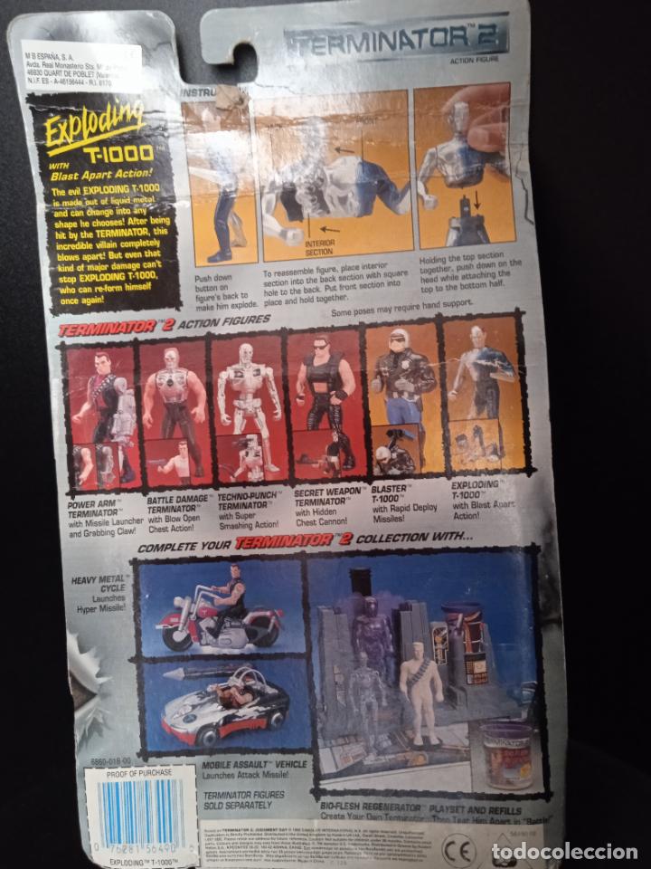 Figuras de acci&oacute;n: T.1000 EXPLODING - TERMINATOR 2- ARNOLD SCHWARZENEGGER - KENNER ORIGINAL 1992 NUEVO SIN ABRIR - Foto 3