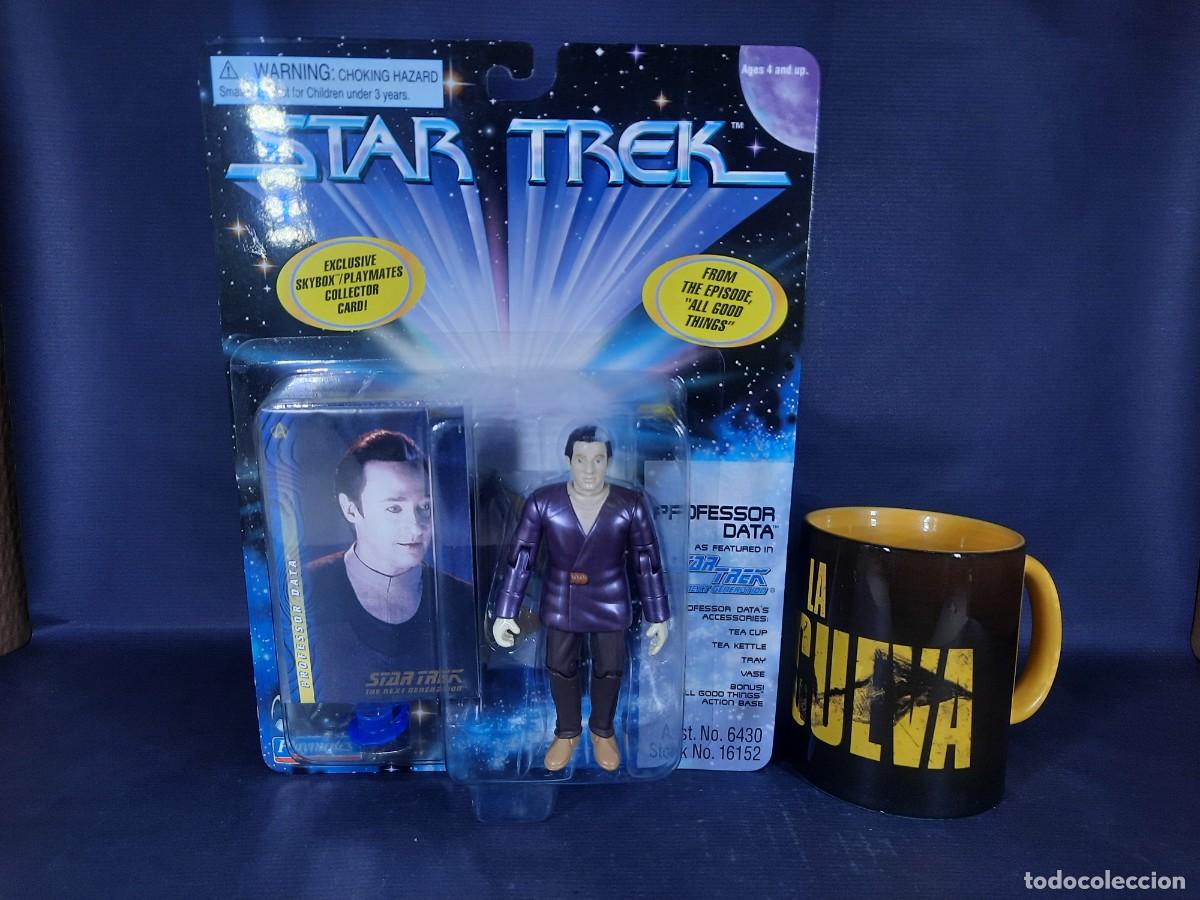 Figuras de acci&oacute;n: Figura Star Trek. Profesor Data. Playmates - Foto 1