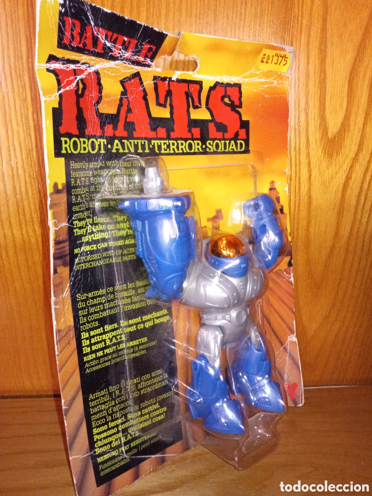 r.a.t.s. robot anti terror squad tomy - Acheter Autres figurines d