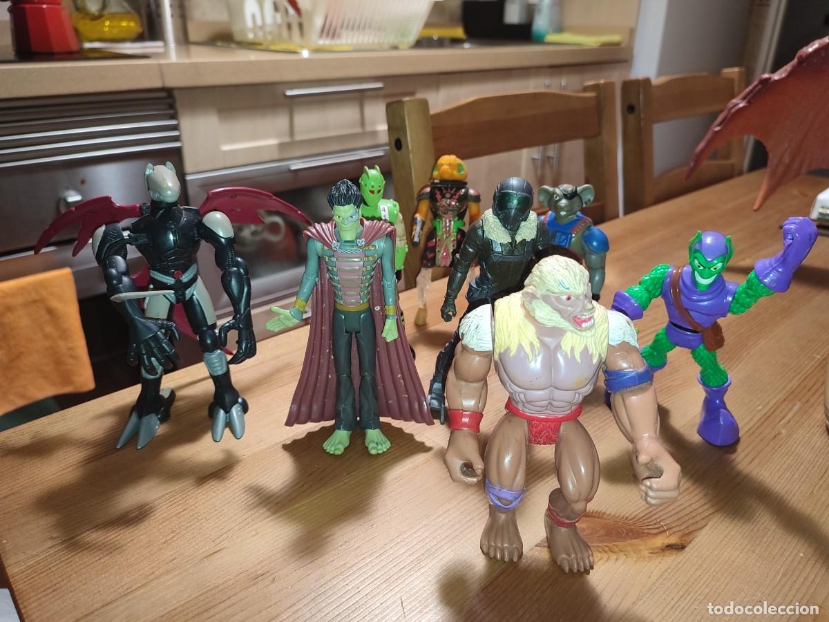 Figurines d'action: Lote de 8 diferentes figuras de acci&oacute;n