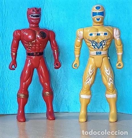 Actionfiguren: LOTE de 2 FIGURAS - ANIME CHINA - ALTURA 14,5 cm