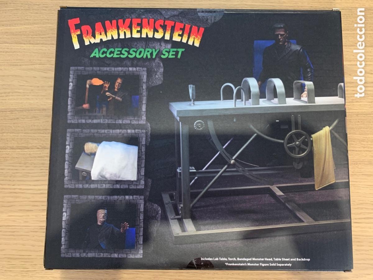 Figuras de acci&oacute;n: Pack de Accesorios Frankenstein Ultimate Universal Monsters NECA - Foto 2