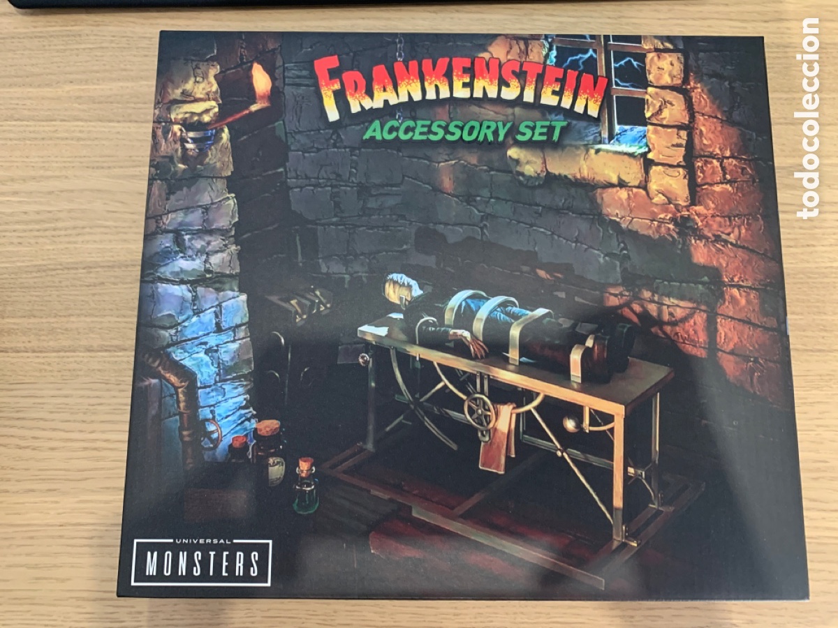 Figuras de acci&oacute;n: Pack de Accesorios Frankenstein Ultimate Universal Monsters NECA - Foto 1