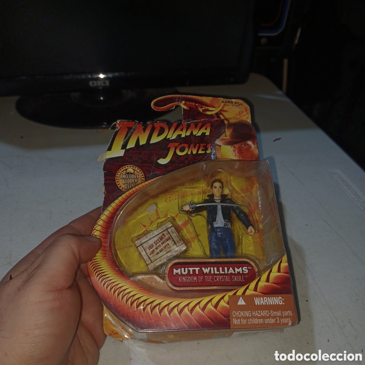 Hasbro Indiana Jones e il Regno del Teschio di Cristallo Action Figure 2008 Mutt Williams (Spada