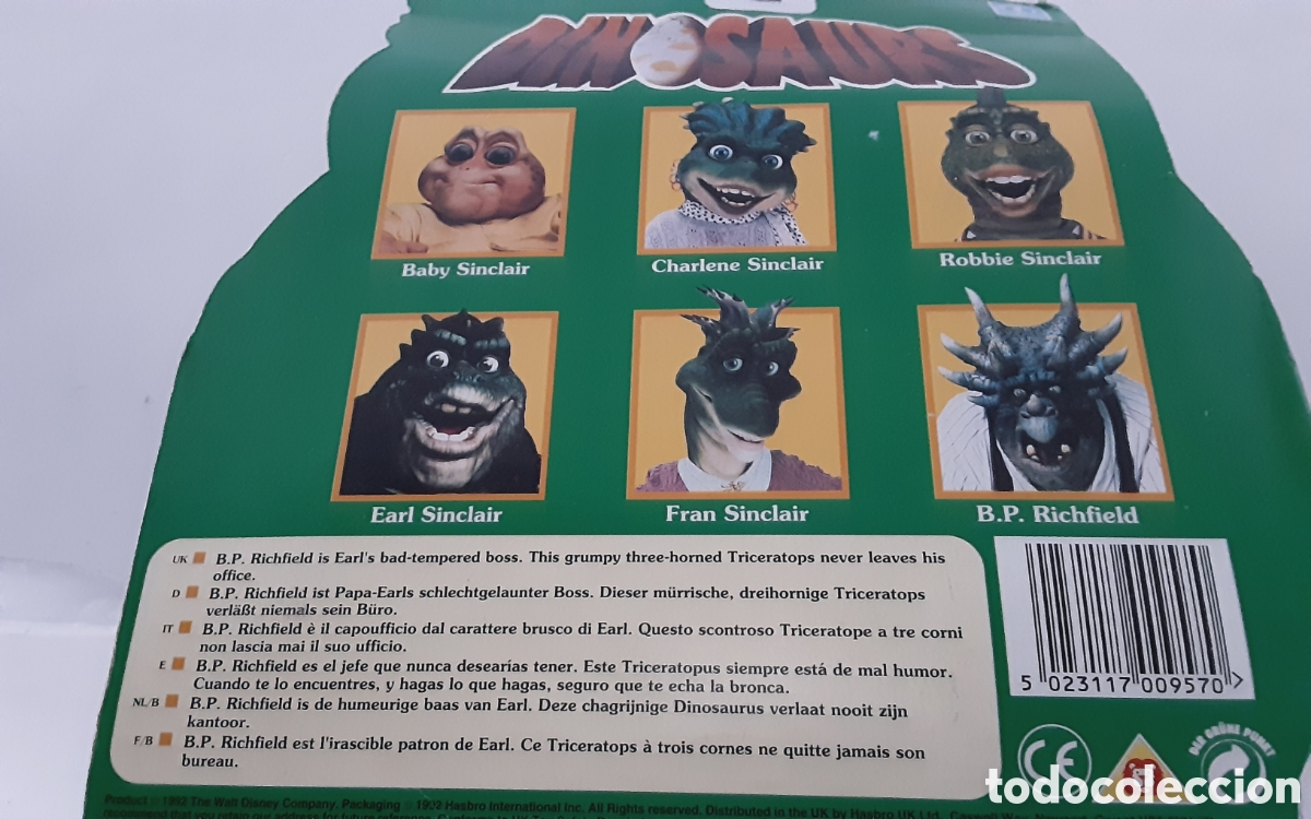 Figuras de acci&oacute;n: Dinosaurios Disney. B.P. Richfield. Hasbro. Nuevo. - Foto 2