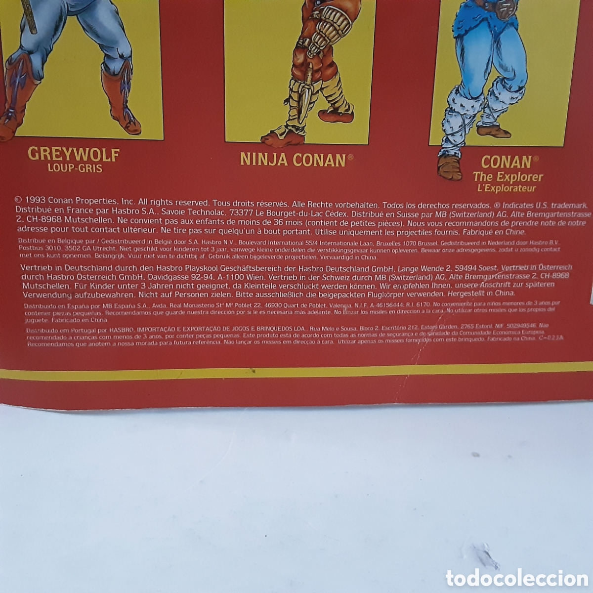Figuras de acci&oacute;n: Figura Conan.Ninja Conan. Hasbro. Nuevo. - Foto 4