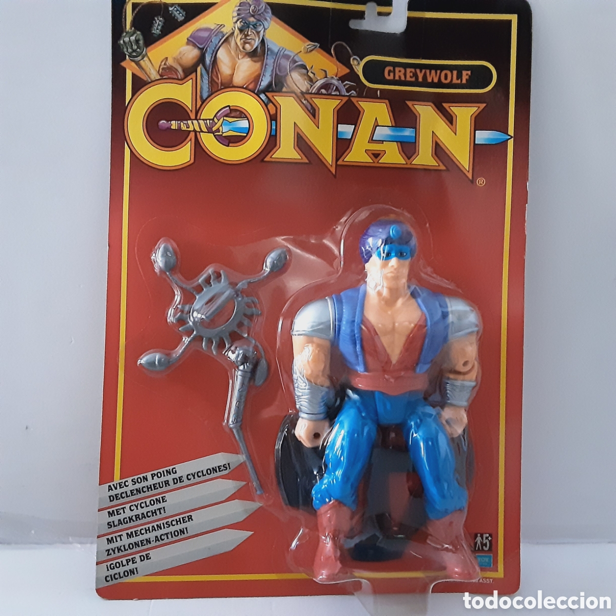 Figuras de acci&oacute;n: Figura Conan Greywolf. Hasbro. Nuevo. - Foto 1