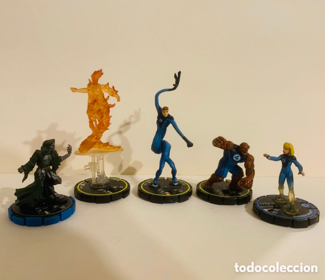 Figuras de acci&oacute;n: Heroclix Marvel Los cuatro fant&aacute;sticos - Foto 1