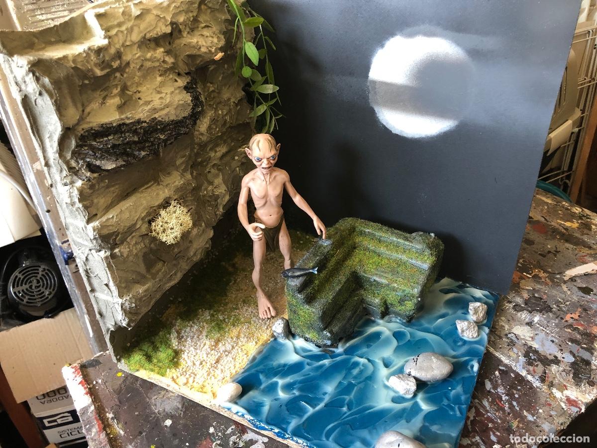 Figuras de acci&oacute;n: Diorama de Gollum ESDLA - Foto 3