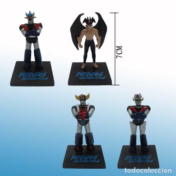 Figuras de acci&oacute;n: SET DE 4 MINI FIGURAS MAZINGER / DEVILMAN / GRENDIZER - Foto 1