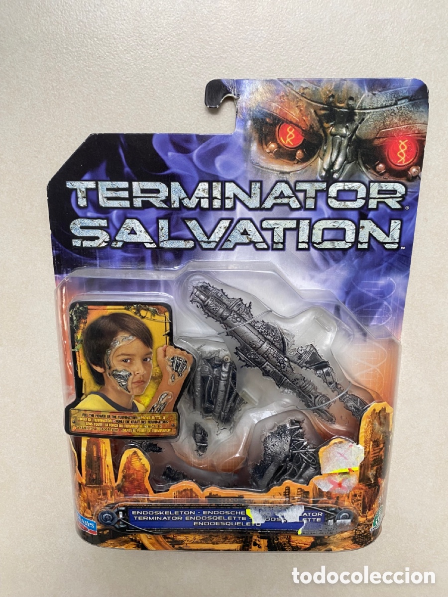 Figuras de acci&oacute;n: Terminator Salvation - endoesqueleto - Foto 1